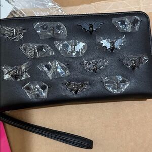 Betsey Johnson bats  zip wallet/wristlet. 🦇🦇